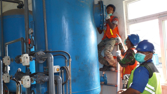 Filter Air Sederhana