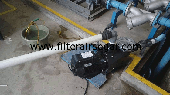 Cleaning Ground Tank